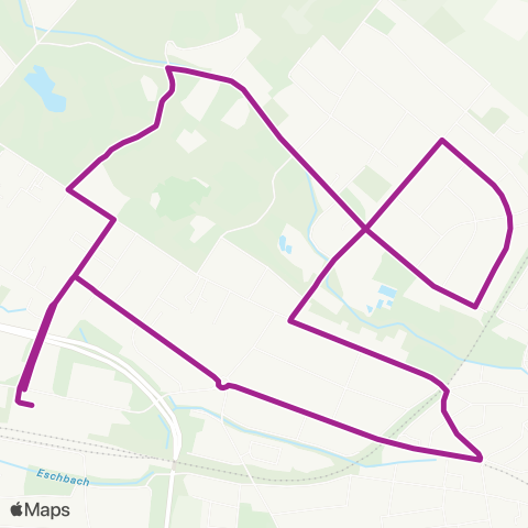 RMVB Bad Homburg V.D.H. Bahnhof - Bad Homburg V.D.H. Bahnhof map