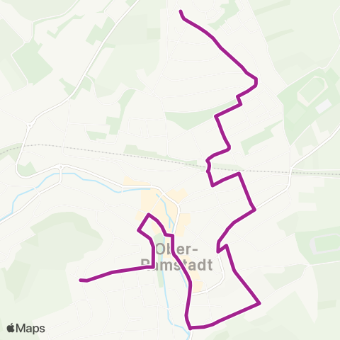 RMVB Ober-Ramstadt St.-André-Str - Ober-Ramstadt Eichestraße map