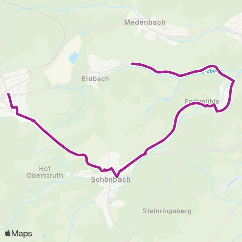 RMVB Herborn-Amdorf Ambachbrücke - Herborn-Uckersdorf Mitte map