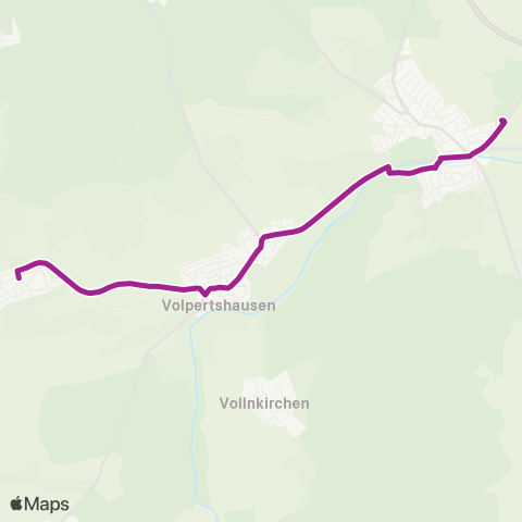 RMVB Hüttenberg-Rechtenbach Hochelheimer Str - Hüttenberg-Reiskirchen Wetzlarer Weg map