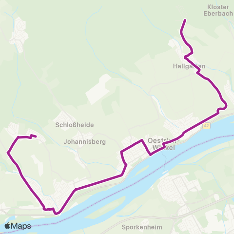 RMVB Braunfels Busbahnhof - Wetzlar Bahnhof / Zob map