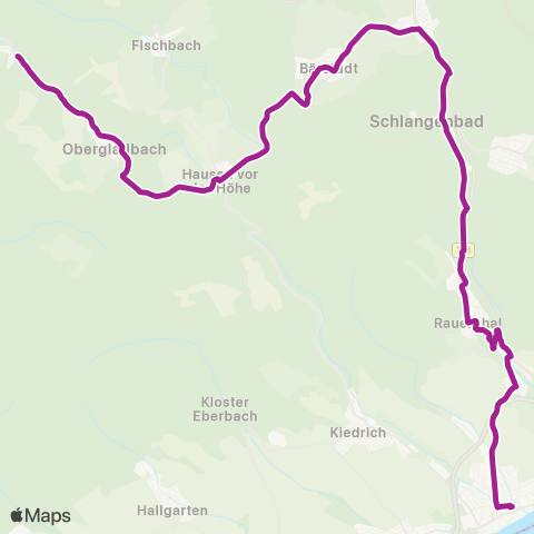 RMVB Schöffengrund-Schwalbach Chauray Pl - Braunfels Gesamtschule map