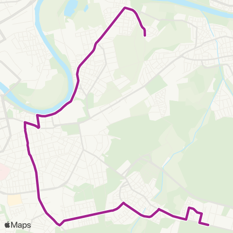 RMVB Eschenburg-Hirzenhain Bahnhof - Dillenburg Zob map