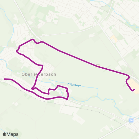 RMVB Liederbach (Taunus)-Niederhofheim Höchster Str - Sulzbach (Taunus) Mtz / Busbahnhof map