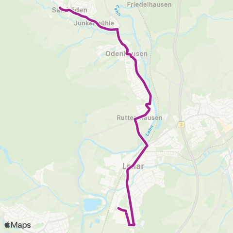 RMVB Lollar-Salzböden Waage - Lollar Gewerbegebiet map