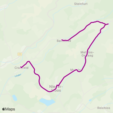 RMVB Grebenhain Schule - Grebenhain-Bannerod Ortsmitte map