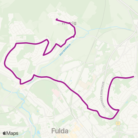 RMVB Petersberg Konrad-Adenauer-Schule - Fulda-Niesig AM Gerlos map