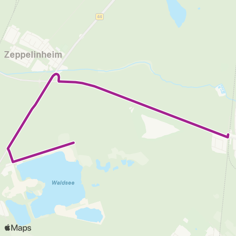 RMVB Dreieich-Buchschlag Im Steingrund - Langen (Hessen) Waldsee map