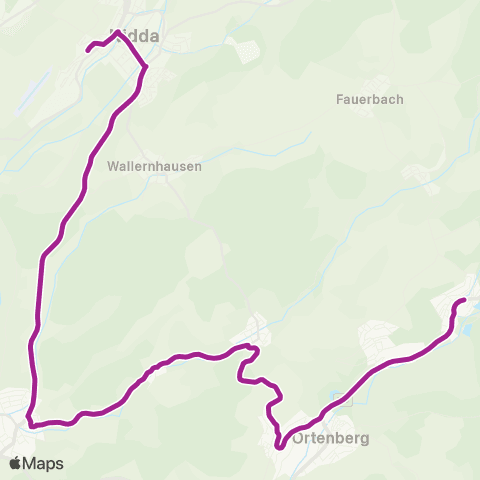 RMVB Nidda Bf - Vogelsbergstr. (Ortenberg-Lißberg) map