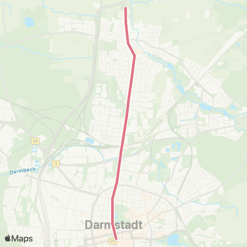 RMV Luisenpl. - Dreieichweg (Darmstadt-Arheilgen) map