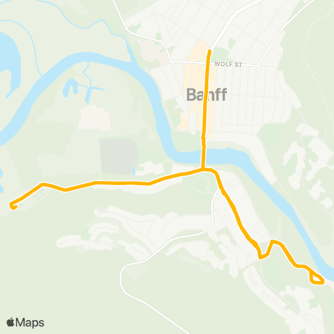 Roam Transit Cave & Basin map