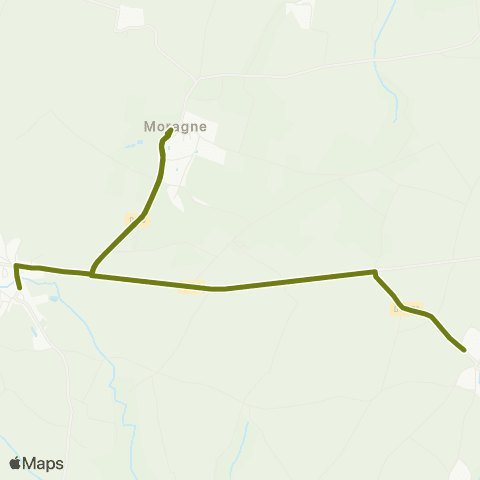 R'bus - Scolaires St-Coutant-le-Grand / Lussant / Moragne / Lussant map