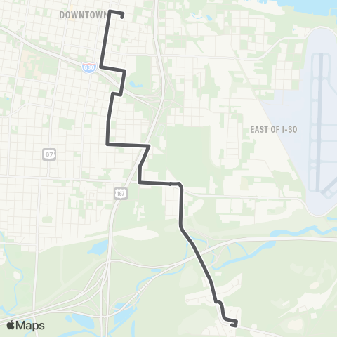 Rock Region Metro Granite Mountain map