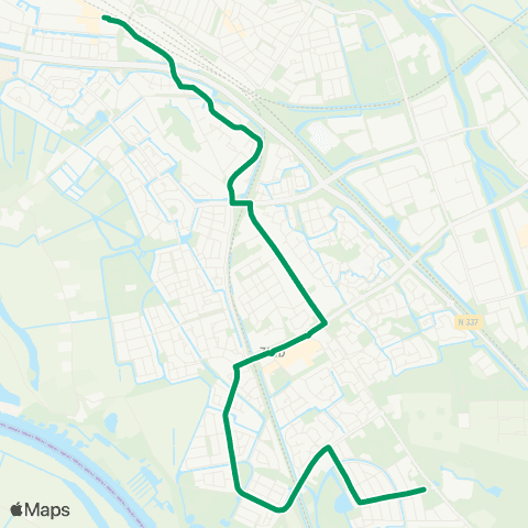 RRReis Station - Ittersumerbroek map