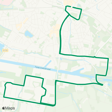 RRReis Station - Holtenbroek map