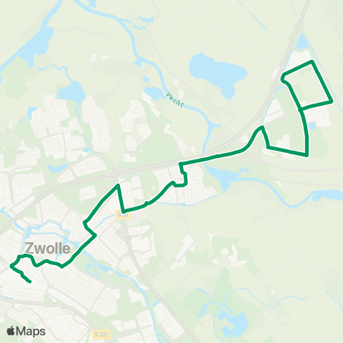 RRReis Station Centrum - Batavia Stad map