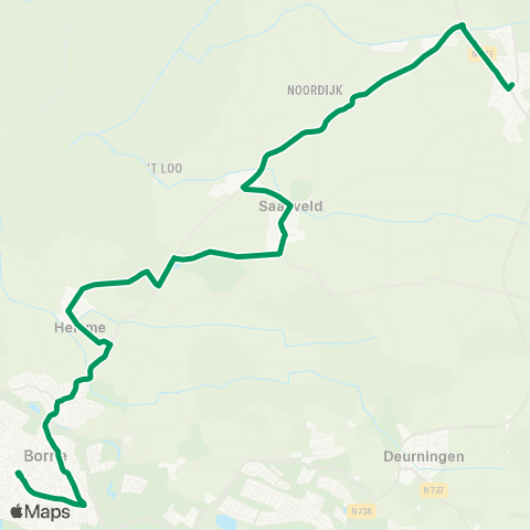 RRReis IJhorst - Meppel map