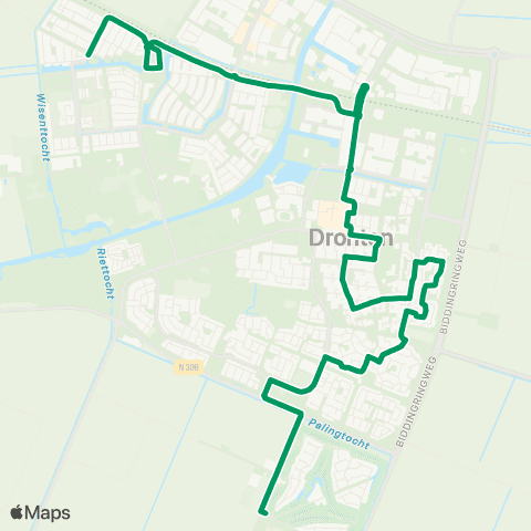RRReis De Gilden - Golfresidentie map