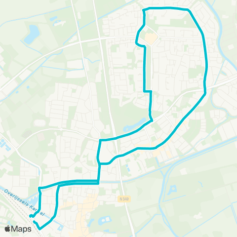 RRReis Doetinchem - 's Heerenberg map