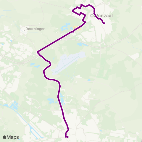 RRReis Oldenzaal - Enschede map