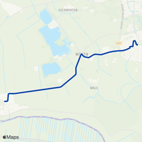 RRReis Netterden - Gendringen map
