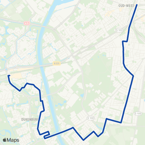 RRReis CS - Zwanenveld map