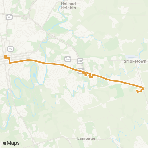 RRTA Rockvale Outlets map