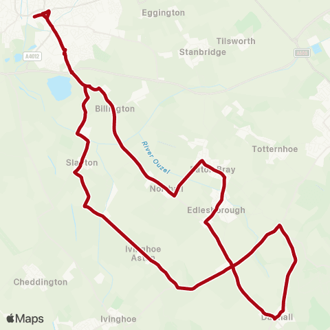 Red Rose Travel West Street - West Street map