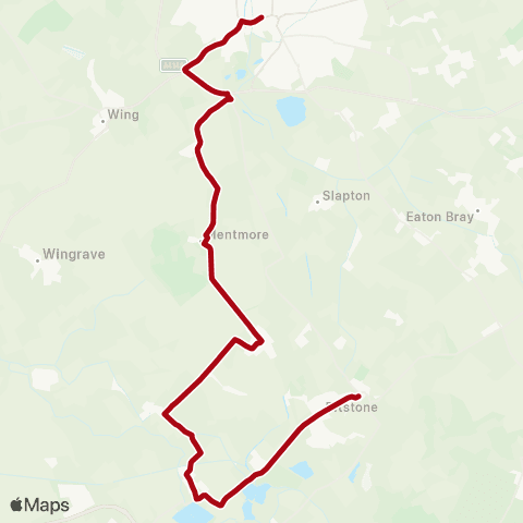 Red Rose Travel The Green - West Street map