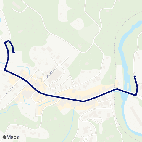 RTA of Central Maryland OEC Trolley map