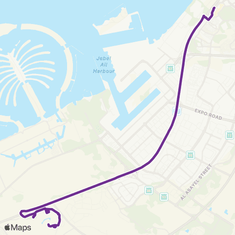 RTA Ibn Battuta MS - Dubai Parks and Resorts map