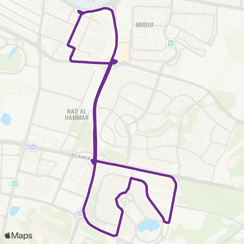 RTA Al Rashidiya Bus Sta - International City map