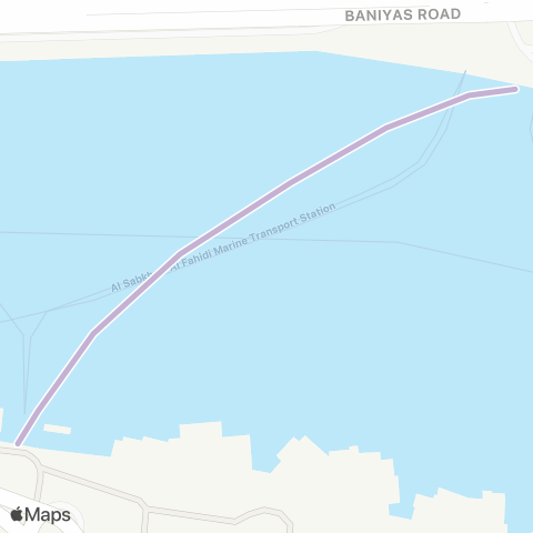 RTA Al Sabkha MTS - Al Fahidi MTS map