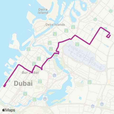 RTA Lulu Village - First Avenue Mall map