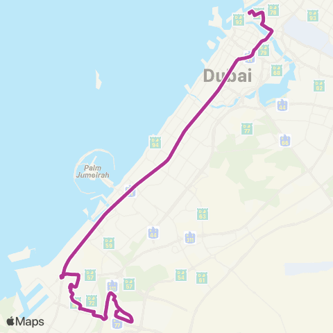 RTA Gold Souq Bus Sta - Dubai Investment Pk map