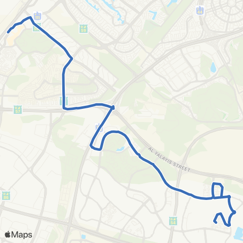 RTA Ibn Battuta MS - Dip 2 map