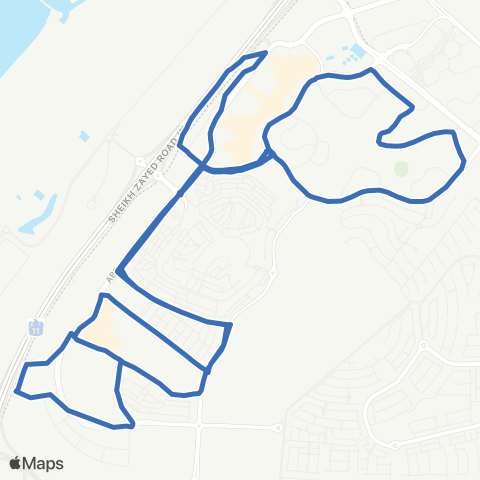 RTA Energy MS - Jebel Ali Gardens map
