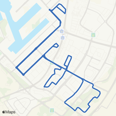RTA Danube MS - Jafza South map