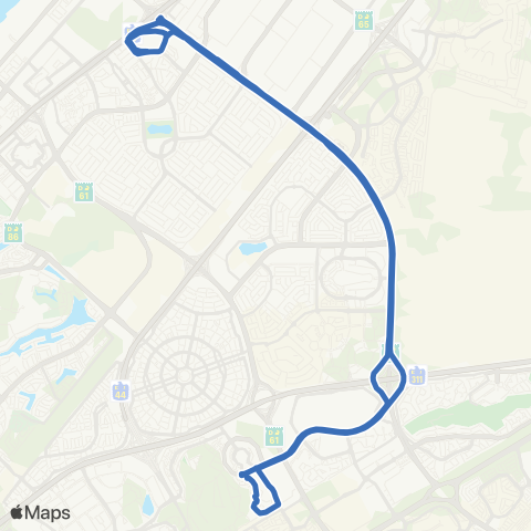 RTA MOE MS - Sports City map