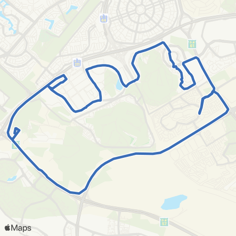 RTA Jumeirah Golf Estate MS - Dubai Sports City map