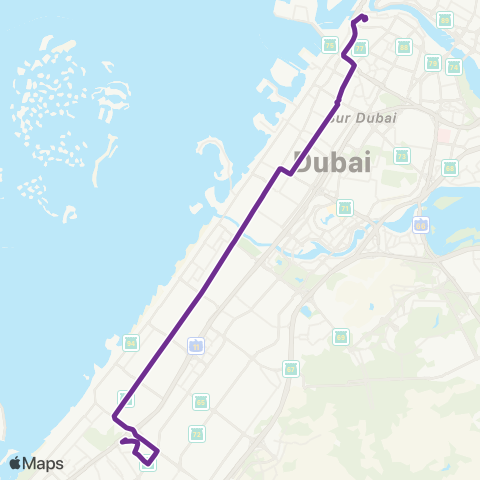 RTA Al Ghubaiba Bus Station - MOE MS map