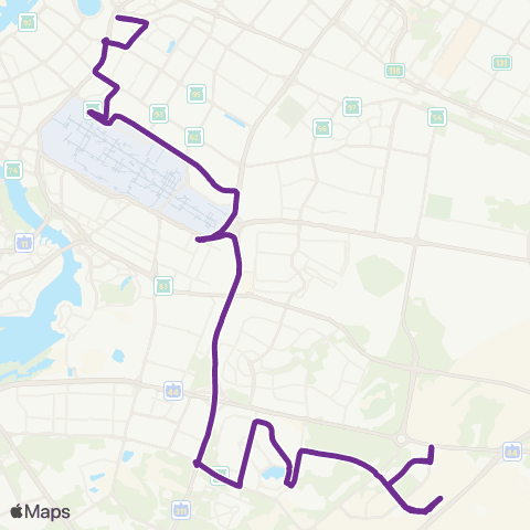 RTA Al Nahda 1, Terminus 2 - Al Warsan 3 map