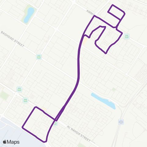 RTA Al Qusais Industrial Area 5 - Al Qusais MS map