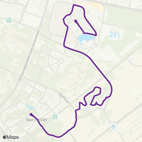 RTA Silicon Oasis Lake - International City map