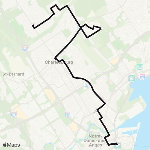 RTC - Station des Roses map