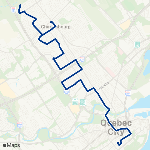 RTC Grand Théâtre - 41e Rue E. / Jean-Talon O. map