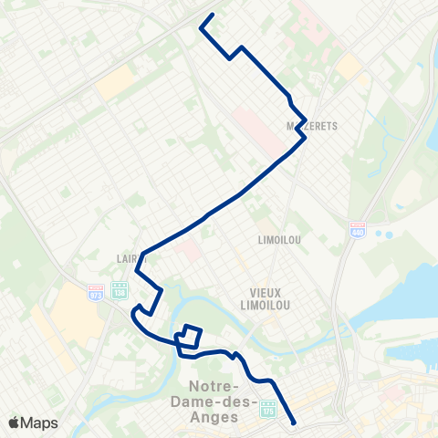 RTC Place Jacques-Cartier - Maizerets map