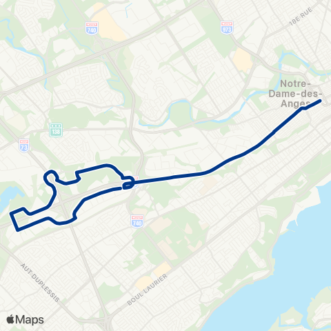 RTC Parc Colbert Est - Place Jacques-Cartier map