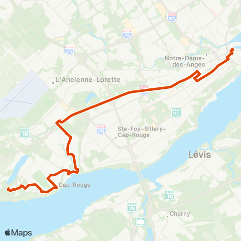 RTC Terminus Gare-du-Palais - Saint-Augustin map