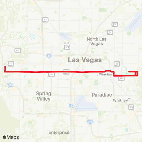 RTC Sahara Express map